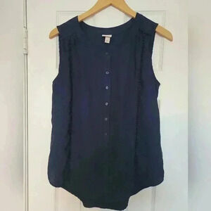 EUC S Merona Sleeveless Blouse.